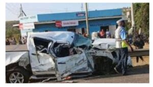 DCI officer killed, MCA injured after 9 vehicles collide along Nairobi-Nakuru Highway