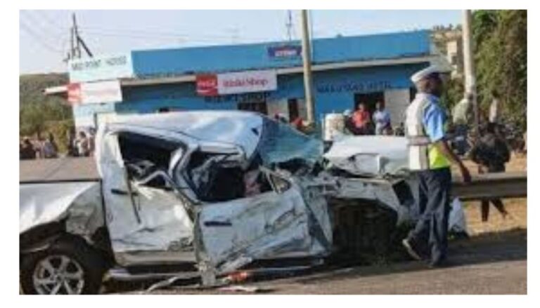 DCI officer killed, MCA injured after 9 vehicles collide along Nairobi-Nakuru Highway